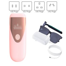 Bikinis IPL Hair Removal LCD Display Perm (Option: Pink-No box-UK)