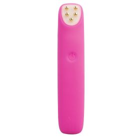 Eye Beautification Inductive Therapeutical Instrument Multi-Function RF Vibration Magic Wand Eye Beauty Massage Pen (Option: Rose Pink)