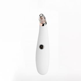 Facial Blackhead Acne Beauty Instrument (Option: Milky White-Rechargeable)